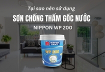 Tại sao nên sử dụng sơn chống thấm gốc nước Nippon WP 200